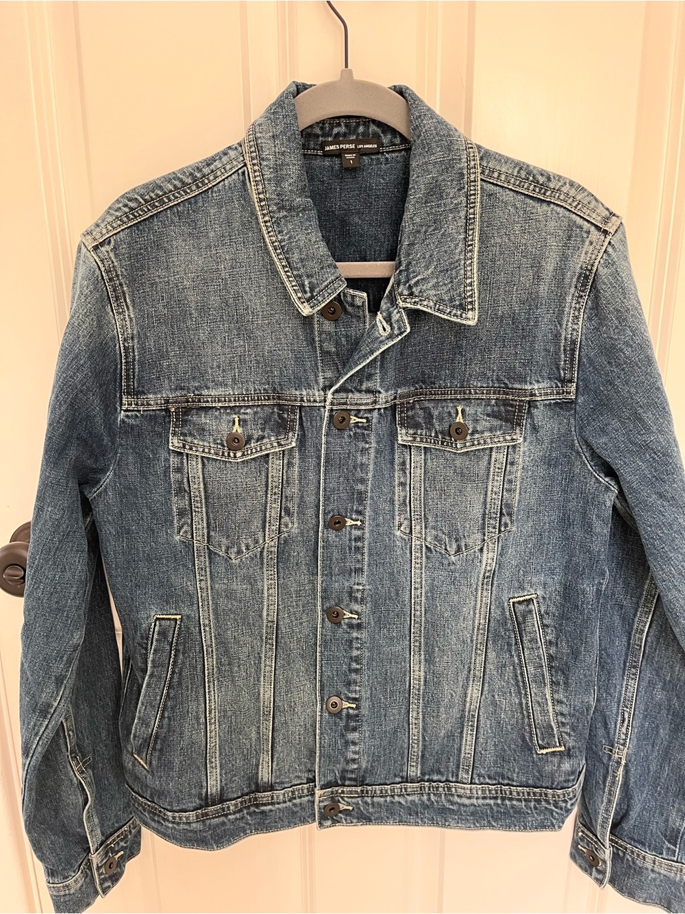James Perse Oversized Denim Jacket